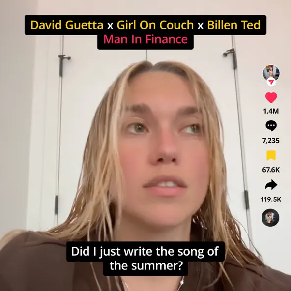 Скачать песню David Guetta - Man In Finance (feat. Girl On Couch & Billen Ted)