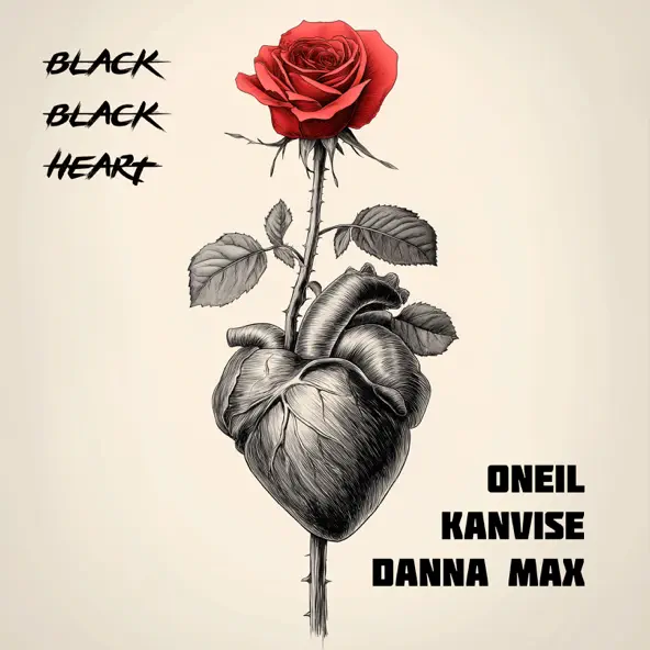 Скачать песню Oneil - Black Black Heart (feat. Kanvise & Danna Max)